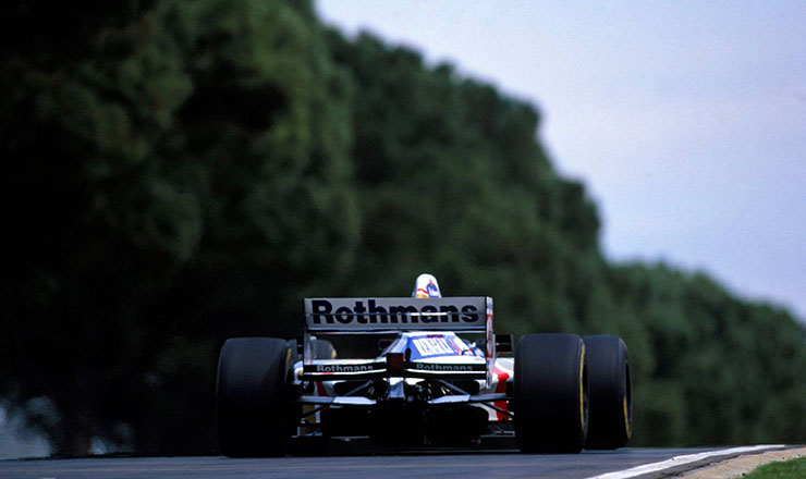 gp san marino 1995 Damon Hill Williams