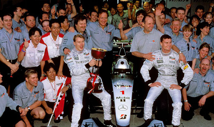 Hakkinen vince titolo e GP del Giappone 1999 per la seconda volta